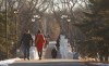It was 4 C on Wednesday afternoon in Winnipeg, perfect for a walk in Assiniboine Park. (Mike Deal / Winnipeg Free Press)