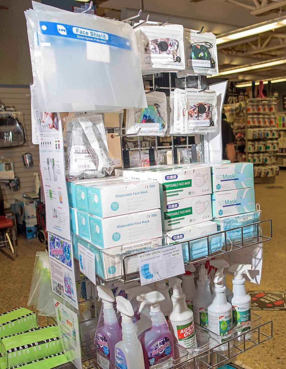 JESSE BOILY  / WINNIPEG FREE PRESS
Cleaning supplies are at the top of most shopping lists.