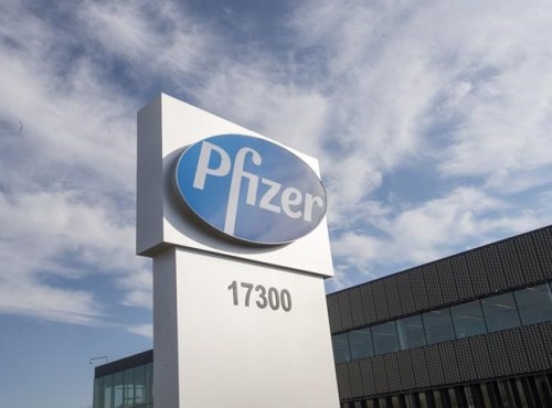 The corporate headquarters of Pfizer Canada are seen Monday, November 9, 2020 in Montreal.THE CANADIAN PRESS/Ryan Remiorz