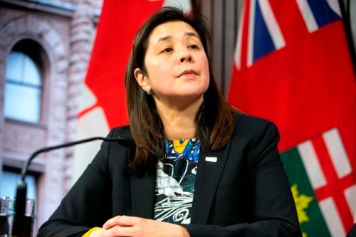 Dr. Eileen de Villa, Medical Officer of Health for the City of Toronto attends a news conference in Toronto, Monday, Jan. 27, 2020. Toronto Mayor John Tory and Dr. De Villa urging people to stay home this weekend and for the foreseeable future amid rising cases of COVID-19.&nbsp;THE CANADIAN PRESS/Chris Young