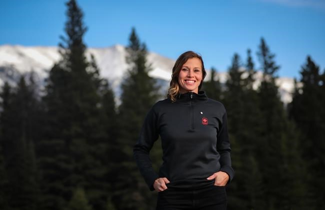 Team Canadas Beijing 2022 Chef de Mission, Catriona Le May Doan, poses in Canmore, Alberta on Sunday, November 1, 2020. The two-time Olympic gold medallist in speedskating was named Canada's 2022 chef de mission Tuesday by the Canadian Olympic Committee. THE CANADIAN PRESS/HO-Leah Hennel/Team Canada MANDATORY CREDIT