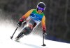 Josh Dueck of Canada races during the men's Super-G, sitting event at the 2010 Winter Paralympic Games in Whistler, Friday, March 19, 2010. Dueck knows the role of chef de mission for Canada's Paralympic team during these unparalleled times comes with huge and unique challenges. THE CANADIAN PRESS/Jonathan Hayward