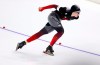 Ivanie Blondin of Canada competes during the women's 1500 meters race in the final of World Cup speedskating at the Thialf ice arena in Heerenveen, northern Netherlands, Sunday, March 8, 2020. THE CANADIAN PRESS/AP/Peter Dejong
