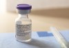 The first Pfizer-BioNTech COVID-19 vaccine dose in Canada sits ready for use at The Michener Institute in Toronto on December 14, 2020. THE CANADIAN PRESS/Frank Gunn