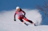 Mollie Jepsen of Canada competes in the women's super-G, standing, at the 2018 Winter Paralympics in Jeongseon, South Korea, Sunday, March 11, 2018. THE CANADIAN PRESS/AP/Lee Jin-man
