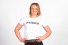 Canadian Olympic Athlete Erica Wiebe poses for a photo during a media availability in Toronto on Thursday, Dec. 12, 2019. Weibe, an Olympic gold medallist, is hopeful an IOC deal with China on vaccines can help the global fight against COVID-19 ahead of the Tokyo Games this summer. THE CANADIAN PRESS/Chris Young