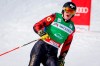 Canada's Reece Howden, celebrates his victory during the men's final at the World Cup ski cross event at Nakiska Ski Resort in Kananaskis, Alta., on January 18, 2020.THE CANADIAN PRESS/Jeff McIntosh