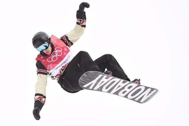 Max Parrot of Canada competes in the men's snowboard big air final at the 2018 Winter Olympic Games in Pyeongchang, South Korea, Saturday, Feb. 24, 2018. Parrot has won the Comeback of the Year honour at the Laureus World Sports Awards. THE CANADIAN PRESS/Jonathan Hayward