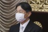 FILE - In this Oct. 26, 2020, file photo, Japan's Emperor Naruhito wearing a face mask to protect against the coronavirus attends to formally open an extraordinary Diet session at the upper house of parliament in Tokyo. Naruhito appears to be “extremely worried” about the possibility the Tokyo 2020 Olympics and Paralympics could trigger the spread of the coronavirus as feared by many people, head of Japanese imperial palace said Thursday, June 24, 2021 with the games coming up in one month. (AP Photo/Koji Sasahara, File)