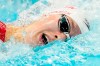 Canada's Penny Oleksiak swims to take the bronze medal in the women's 200m freestyle final event during the Tokyo Summer Olympic Games, in Tokyo, Wednesday, July 28, 2021. THE CANADIAN PRESS/Frank Gunn