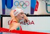 Canada's Penny Oleksiak reacts following the women's 100m freestyle final during the Tokyo Summer Olympic Games, in Tokyo, Friday, July 30, 2021. THE CANADIAN PRESS/Frank Gunn