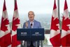 Conservative Leader Erin O'Toole speaks to the media Wednesday, August 18, 2021 in Quebec City. Canadians will vote in a federal election Sept. 20th.THE CANADIAN PRESS/Ryan Remiorz