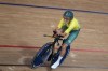 Australia's Paige Greco wins the Gold Medal in the Track Cycling Womens C3 3000m Individual Pursuit at the Izu Velodrome in Tokyo 2020 Paralympic Games in Tokyo, Wednesday, August 25, 2021. (Thomas Lovelock for OIS via AP)