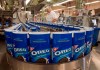 A worker keeps an eye on the Oreo cookie production line at the plant that makes all the Oreos for Canada, Wednesday, February 29, 2012 in Montreal. THE CANADIAN PRESS/Ryan Remiorz
