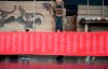 A ceremonial cloth with the names of 2,800 children who died in residential schools and were identified in the student memorial register, is carried to the stage during the Honouring National Day for Truth and Reconciliation ceremony in Gatineau, Que., on Monday, Sept. 30, 2019. Businesses, cities and schools across Canada are preparing to follow the federal government's decision to observe the first National Day for Truth and Reconciliation, in some cases stepping up because provinces won't. THE CANADIAN PRESS/Justin Tang