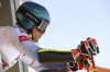 United States' Ryan Cochran Siegle prepares to start during an alpine ski, men's World Cup giant slalom, in Soelden, Austria, Sunday, Oct. 24, 2021. (AP Photo/Gabriele Facciotti)