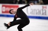 Canada's Keegan Messing performs his men's short program during the Skate Canada International figure skating competition, in Vancouver, on Friday, October 29, 2021. THE CANADIAN PRESS/Darryl Dyck