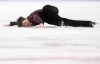 Canada's Keegan Messing performs his men's free program during the Skate Canada International figure skating competition, in Vancouver, on Saturday, October 30, 2021. THE CANADIAN PRESS/Darryl Dyck