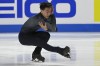 FILE - Vincent Zhou performs during the men's short program at the Skate America figure skating event Friday, Oct. 22, 2021, in Las Vegas. Zhou nailed just about everything at Skate America in October, the first of six Grand Prix series events, the main competitions leading up to February's Beijing Olympics. (AP Photo/David Becker, File)