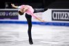 Canada's Roman Sadovsky performs his men's free program during the Skate Canada International figure skating competition, in Vancouver, on Saturday, October 30, 2021. THE CANADIAN PRESS/Darryl Dyck
