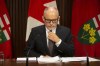Dr. Kieran Moore, Ontario's Chief Medical Officer attends a media briefing in Toronto on Monday, November 29, 2021. THE CANADIAN PRESS/Chris Young