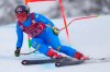 Sofia Goggia, from Italy, skis down the course during the women's World Cup downhill in Lake Louise, Alta., on Saturday, Dec. 4, 2021. Goggia was victorious at Lake Louise on Saturday for her sixth consecutive World Cup women's downhill win. She finished first in one minute 48.42 seconds. THE CANADIAN PRESS/Frank Gunn