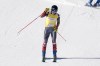 Brittany Phelan, of Canada, reacts while competing during the small final in women's ski cross during the FIS Ski Cross World Cup, in Zhangjiakou, China, Saturday, Nov. 27, 2021. Phelan won silver at the Audi FIS Ski Cross World Cup on Saturday. THE CANADIAN PRESS/AP-Mark Schiefelbein