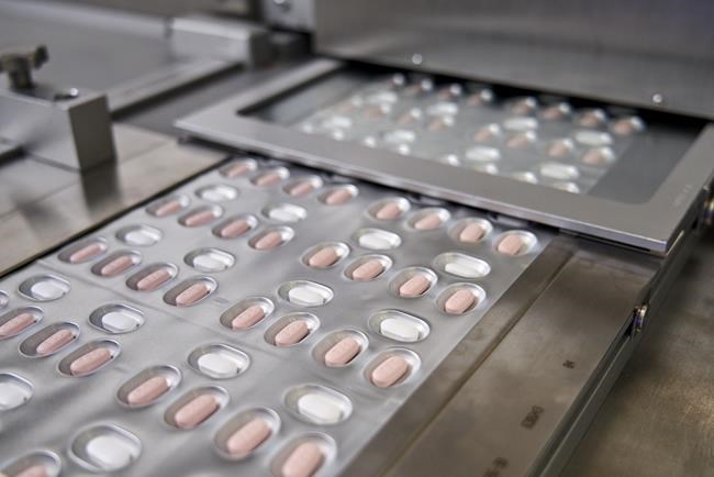 FILE - This undated image provided by Pfizer in November 2021 shows the company's COVID-19 pills. On Tuesday, Dec. 14, 2021, Pfizer said that its experimental COVID-19 pill is effective against the omicron variant and maintained its promising early performance against the virus in final testing. (Pfizer via AP, File)