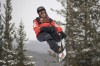 Ayumu Hirano, of Japan, makes a qualifying run on the halfpipe Thursday, Dec. 9, 2021, during a U.S. Grand Prix snowboarding event at Copper Mountain, Colo. (AP Photo/Hugh Carey)