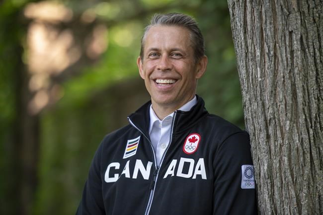 Canadian Olympic Committee Chief Executive Officer David Shoemaker in Toronto on Monday July 5, 2021. When Canada's team of more than 200 athletes are aboard their chartered flights to Beijing, it will feel like the first major Olympic hurdle has been cleared, says Shoemaker. THE CANADIAN PRESS/Frank Gunn