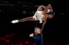 Vanessa James and Eric Radford perform their routine during the senior pairs short program at the National Skating Championships, in Ottawa, Friday, Jan. 7, 2022. THE CANADIAN PRESS/Adrian Wyld