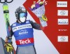 Canada's Kevin Drury celebrates his second place finish following the men's final at the World Cup ski cross event at Nakiska Ski Resort in Kananaskis, Alta., Friday, Jan. 14, 2022.THE CANADIAN PRESS/Jeff McIntosh