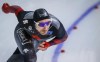 Canada's Ted-Jan Bloemen skates to a third place finish during the men's 5000-metre competition at the ISU World Cup speed skating event in Calgary, Alta., Friday, Dec. 10, 2021. THE CANADIAN PRESS/Jeff McIntosh