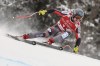 Norway's Aleksander Aamodt Kilde speeds down the course during an alpine ski, men's World Cup downhill, in Kitzbuehel, Austria, Friday, Jan. 21, 2022. (AP Photo/Marco Trovati)