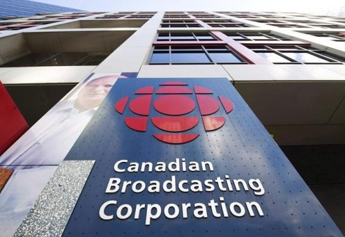 A photograph of the CBC building in Toronto on April 4, 2012. The CBC will turn to a familiar playbook for its upcoming coverage of the Beijing Olympics. Almost all of the network's announcers and analysts worked from Canada during last summer's Tokyo Games due to the COVID-19 pandemic. The broadcaster will again have its crews call the action remotely during the Feb. 4-20 Winter Games.&nbsp;&nbsp;THE CANADIAN PRESS/Nathan Denette