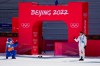Turkey's Fatih Arda Ipcioglu poses for a photo before the start of ski jumping competition at the 2022 Winter Olympics, Wednesday, Feb. 2, 2022, in Zhangjiakou, China. (AP Photo/Andrew Medichini)