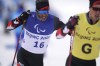 Canada's Brian McKeever and his guide Graham Nishikawa compete during the men's middle distance free technique vision impaired event of para cross country skiing at the 2022 Winter Paralympics, in Zhangjiakou, China, Saturday, March 12, 2022. McKeever is retiring after capturing 20 medals over six Games, many with brother Robin as his guide. THE CANADIAN PRESS/AP-Shuji Kajiyama