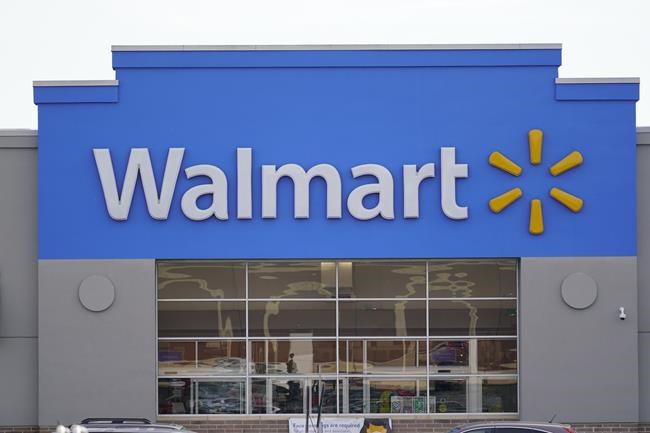 Shown is a Walmart location in Philadelphia, Wednesday, Nov. 17, 2021. Walmart Inc. says it plans to make Toronto one of two new North American tech hubs and hire hundreds of workers over time. THE CANADIAN PRESS/AP-Matt Rourke