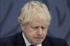 FILE - British Prime Minister Boris Johnson delivers a speech at Lydd Airport, south east England, Thursday, April 14, 2022. Johnson is facing British lawmakers for the first time since he was fined by police for attending a birthday party in his office that broke coronavirus lockdown rules. As the House of Commons returns Tuesday, April 19, 2022 from an 11-day Easter break, Johnson is expected to apologize for what he insists was a minor slip-up. (AP Photo/Matt Dunham, Pool, File)