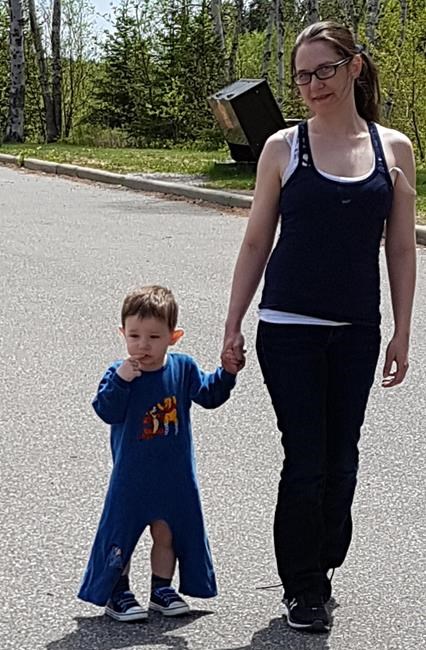 Shantelle Murphy and her son, Mason, are shown in a family handout photo. Murphy, along with her son and daughter, Isabella, were found in a house fire in Portage la Prairie, Man., on April 10, 2022. Trevis McLeod, her partner and the children's father, has been charged with three counts of second-degree murder and one count of arson. THE CANADIAN PRESS/HO-Tammi St. Jean **MANDATORY CREDIT**