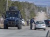 Police block the highway in Debert, N.S., on Sunday, April 19, 2020. The RCMP have taken Gabriel Wortman, 51, into custody after an incident in Portapique, N.S., where several people were shot. A report on how the RCMP handled the first scene of the 2020 Nova Scotia mass shooting indicates five of the victims weren’t found until about 18 hours after the killer fled. THE CANADIAN PRESS/Andrew Vaughan