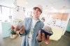 JOHN WOODS / WINNIPEG FREE PRESS
Elise Page, co-owner of Fête Ice Cream & Coffee, says that sales have improved in recent weeks, but lack of downtown activity remains noticeable. (JOHN WOODS / WINNIPEG FREE PRESS)