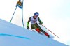 United States' Mikaela Shiffrin competes during the first run of an alpine ski, World Cup women's giant slalom in Sestriere, Italy, Saturday, Jan. 18, 2020. (AP Photo/Marco Trovati)
