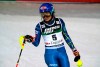 United States' Mikaela Shiffrin arrives at the finish area of an alpine ski, women's World Cup Slalom, in Zagreb, Croatia, Sunday, Jan. 3, 2021. (AP Photo/Giovanni Auletta)