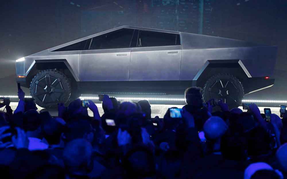 Does the Cybertruck make toast too? (Ringo H.W. Chiu / The Associated Press files)