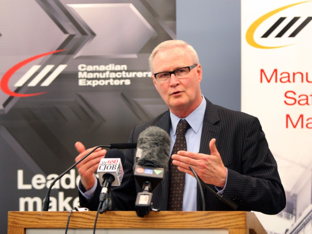 WAYNE GLOWACKI / WINNIPEG FREE PRESS FILES
Ron Koslowsky, the head of the Manitoba chapter of Canadian Manufacturers and Exports: