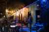 Bar Italia’s patio which is normally overflowing with customers was particularly slow this past Saturday evening as a possible outcome of the tightened COVID-19 restrictions. (Mike Sudoma / Winnipeg Free Press)