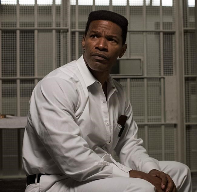 This image released by Warner Bros Pictures shows Jamie Foxx in a scene from