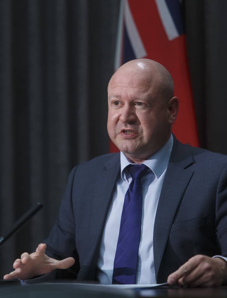 MIKE DEAL / WINNIPEG FREE PRESS
Dr. Brent Roussin, chief provincial public health officer
