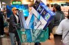 Black Friday shoppers wait in line to check out at the Nebraska Furniture Mart store in Omaha, Neb., Friday, Nov. 23, 2018. Canadian shoppers craving a deal increasingly turn to Black Friday — a sales bonanza imported from America, where retailers long slashed prices the day after their Thanksgiving holiday — at the expense of another sales spree, Boxing Day. THE CANADIAN PRESS/AP-Nati Harnik